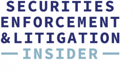 Securities Enforcement & Litigation Insider Blog